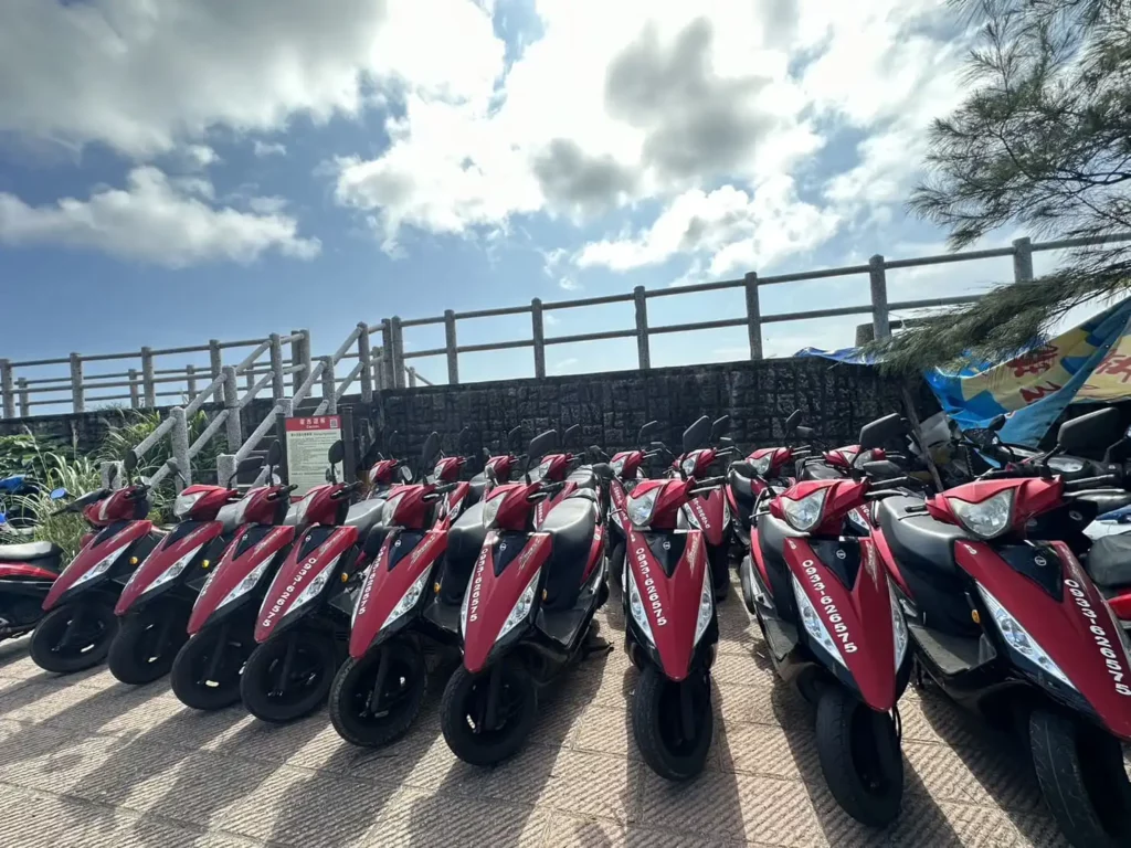 綠島機車出租紅GT125