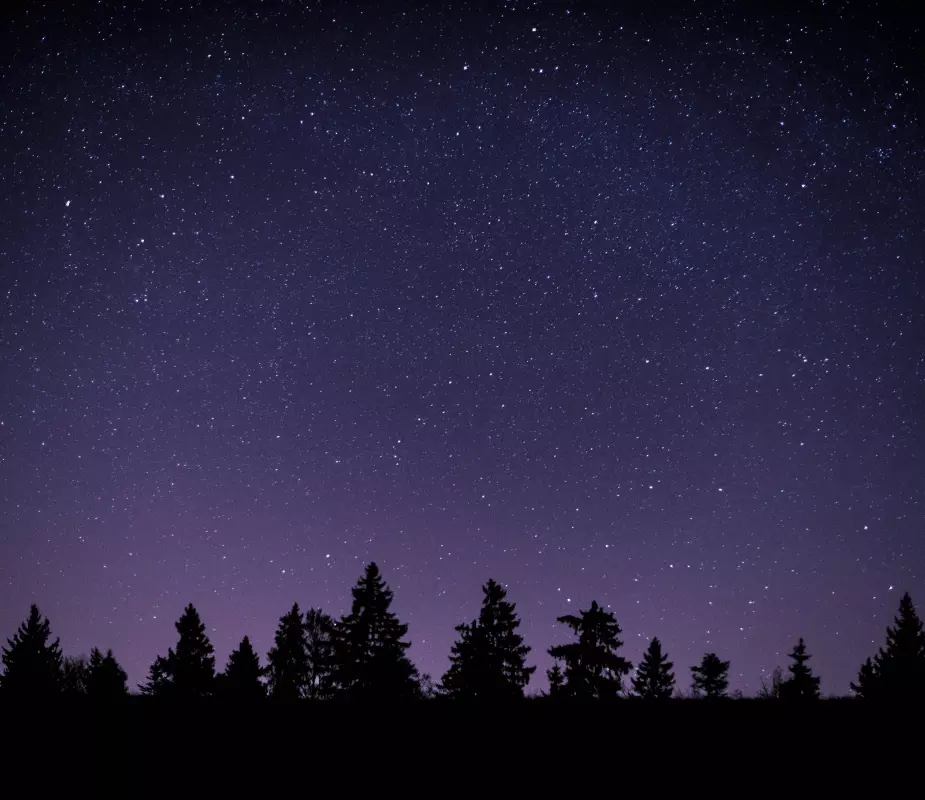 綠島看夜空星星